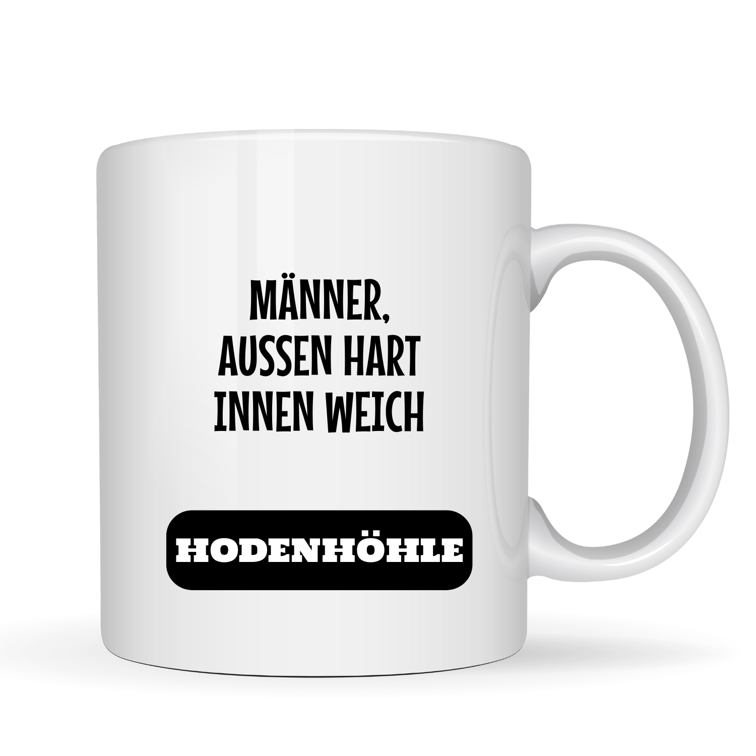 "Männer außen hart innen weich" - Eier Kaffeetassen