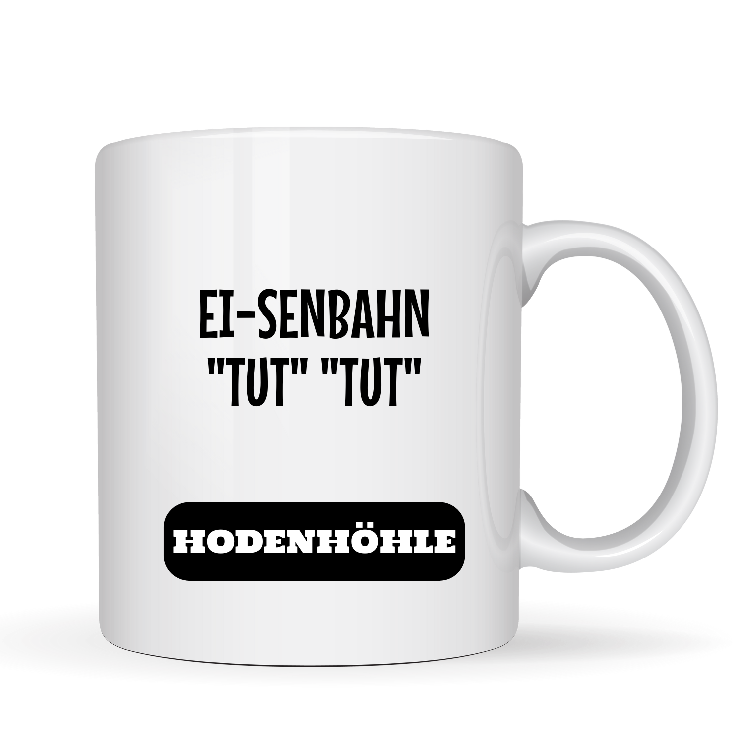 "Ei-senbahn, tut tut" - Eier Kaffeetassen