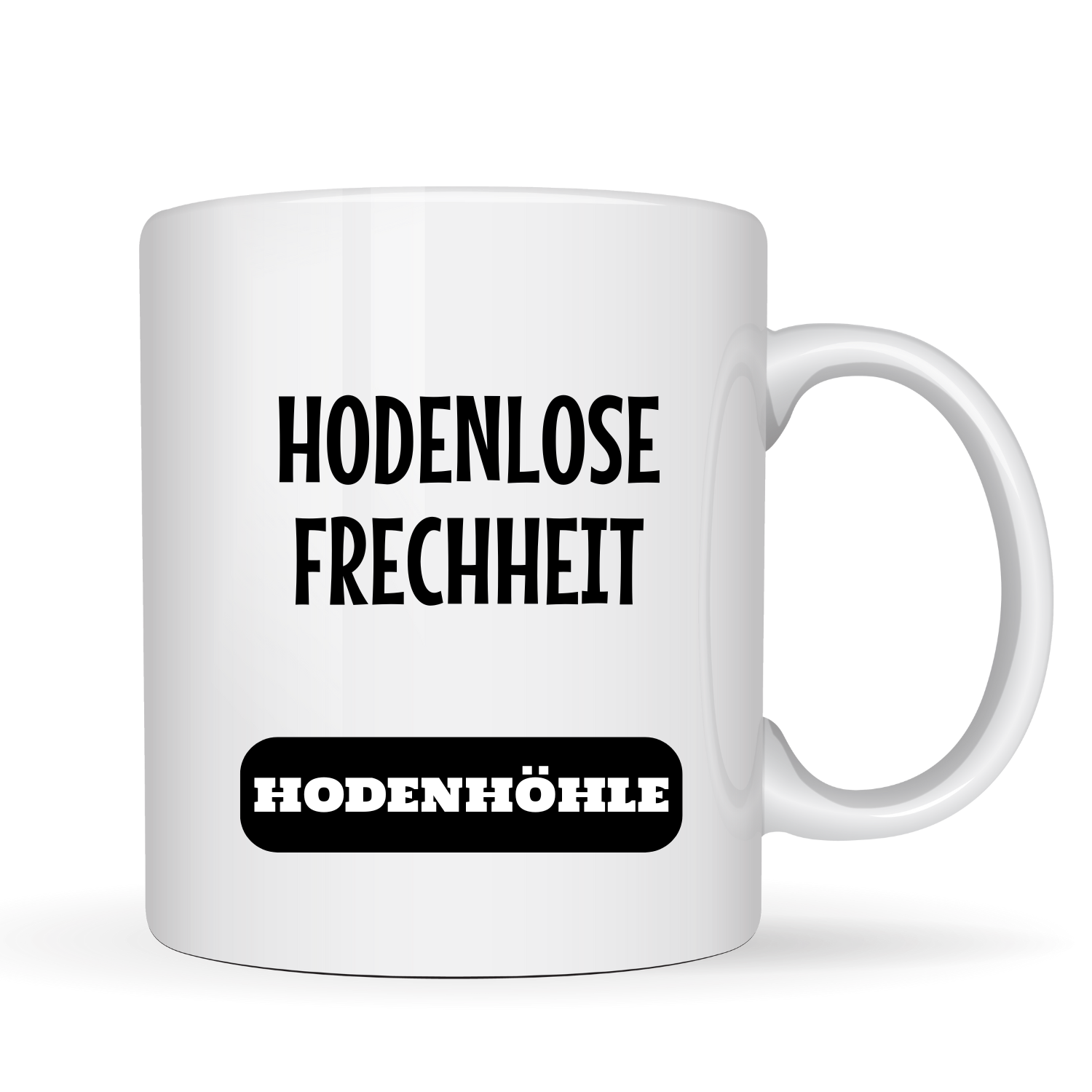 "Hodenlose Frechheit" - Eier Kaffeetassen
