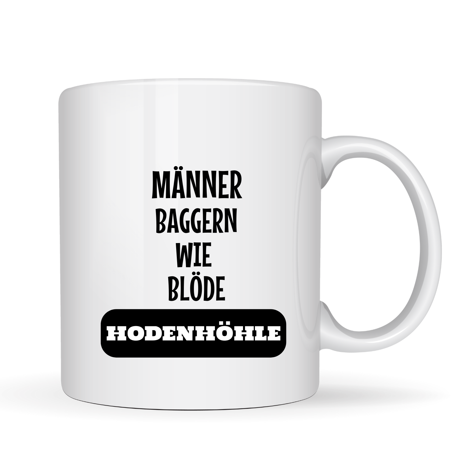 "Männer baggern wie Blöde" - Eier Kaffeetassen