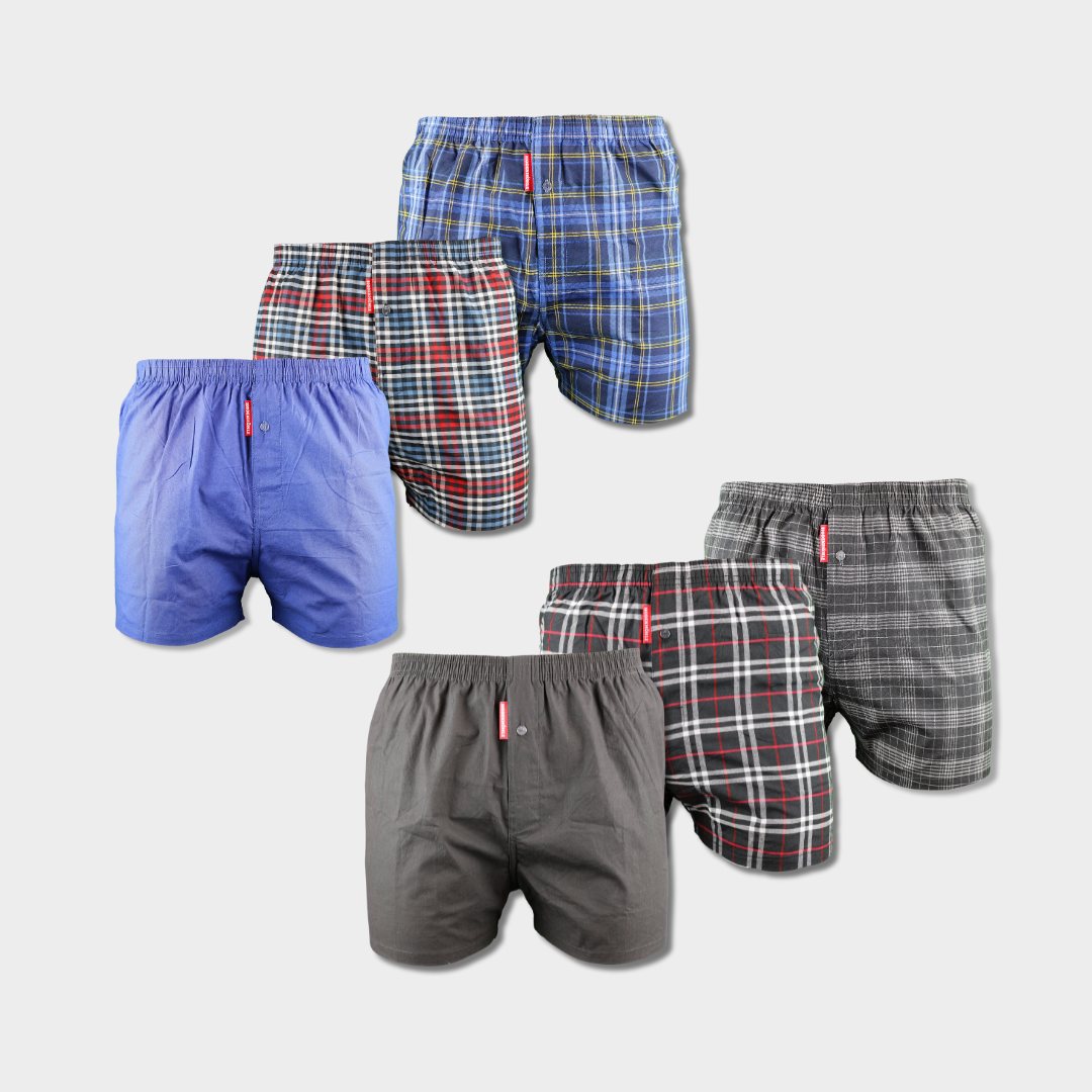 American-Webboxershorts – 3er/6er/9er Pack –