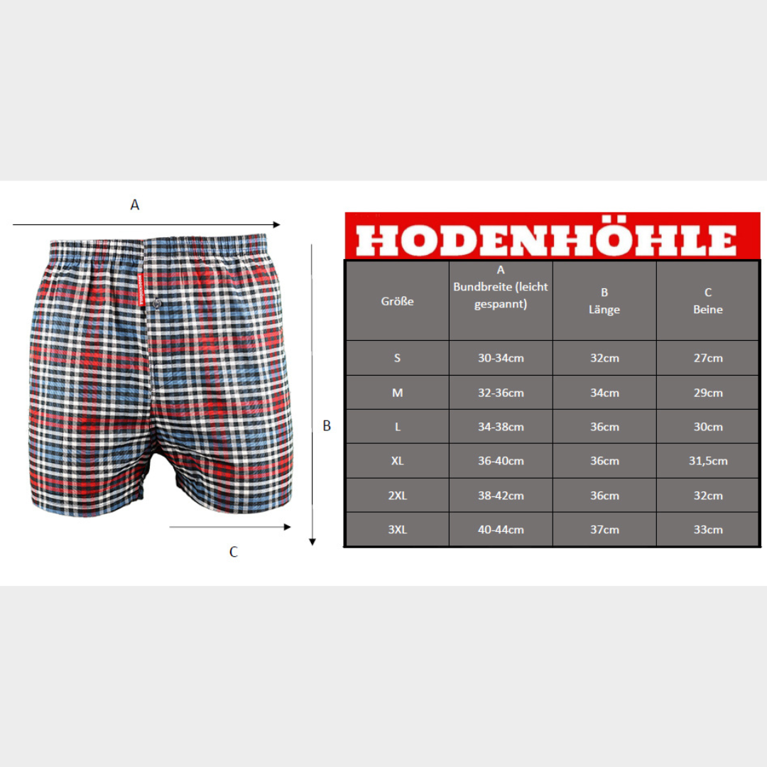American-Webboxershorts – 3er/6er/9er Pack