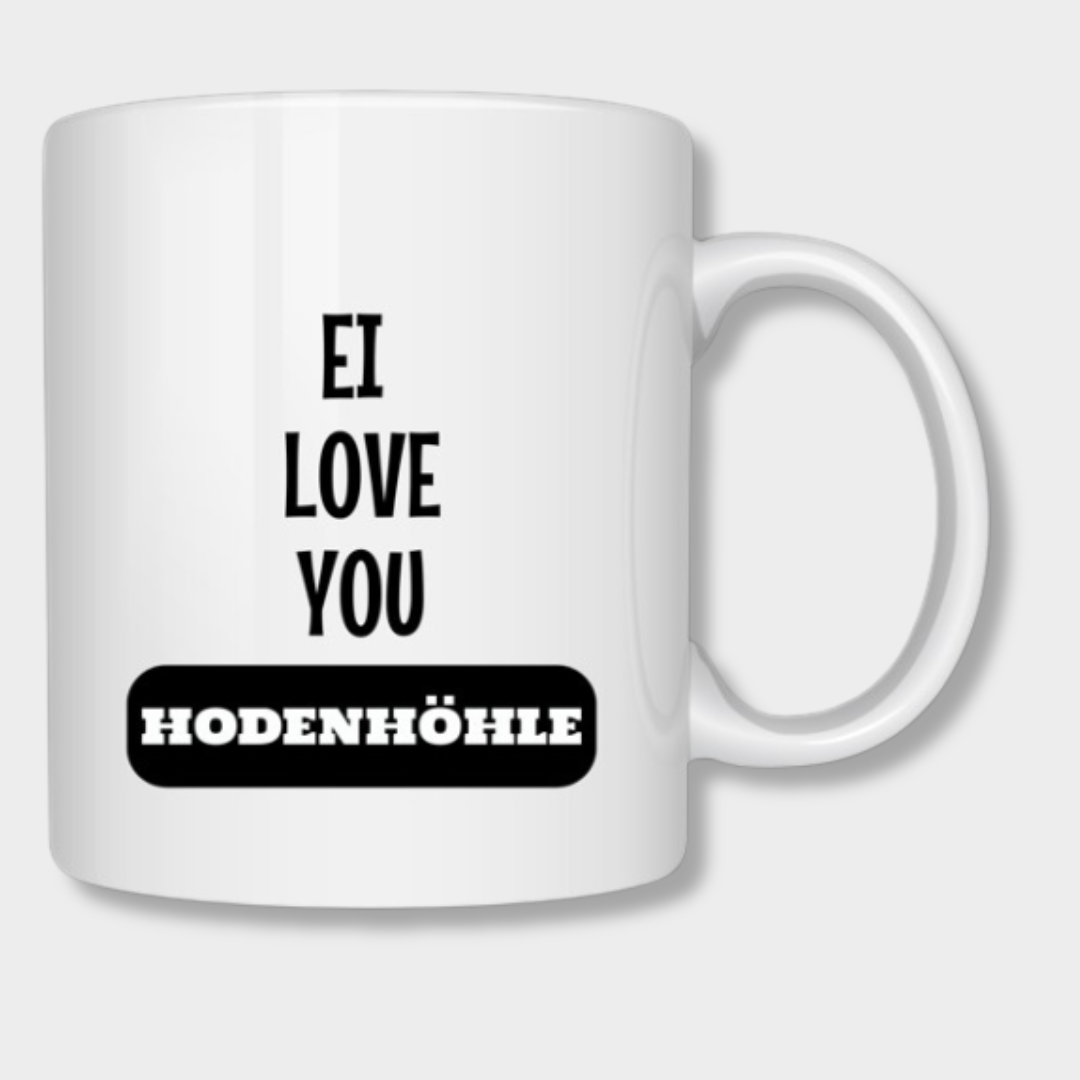 "Ei love you" - Eier Kaffeetassen