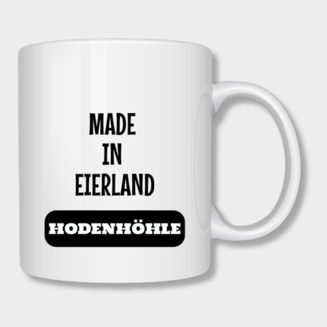 "Made in Eierland" - Eier Kaffeetassen