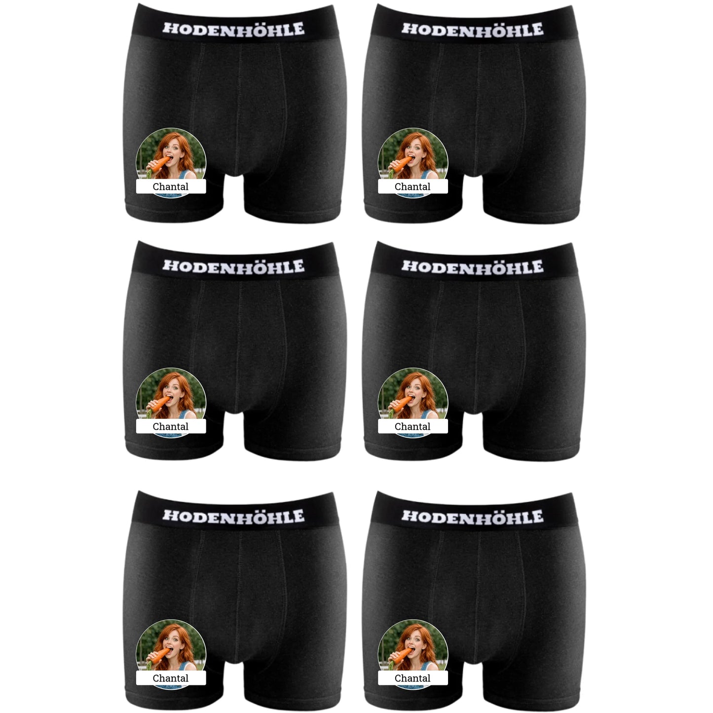 6x Schwarz