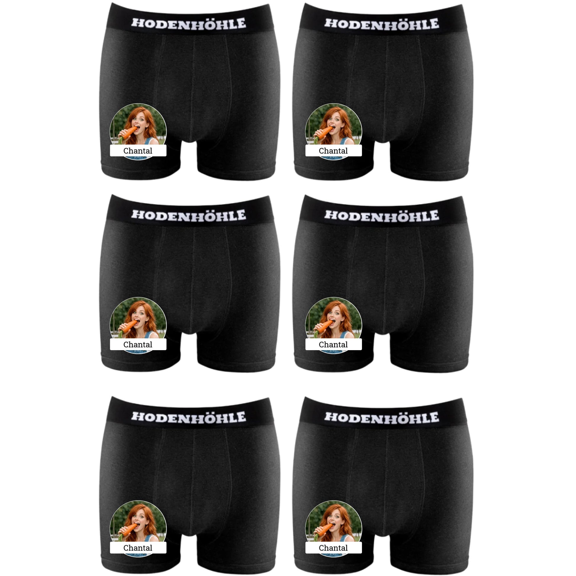 6x Schwarz