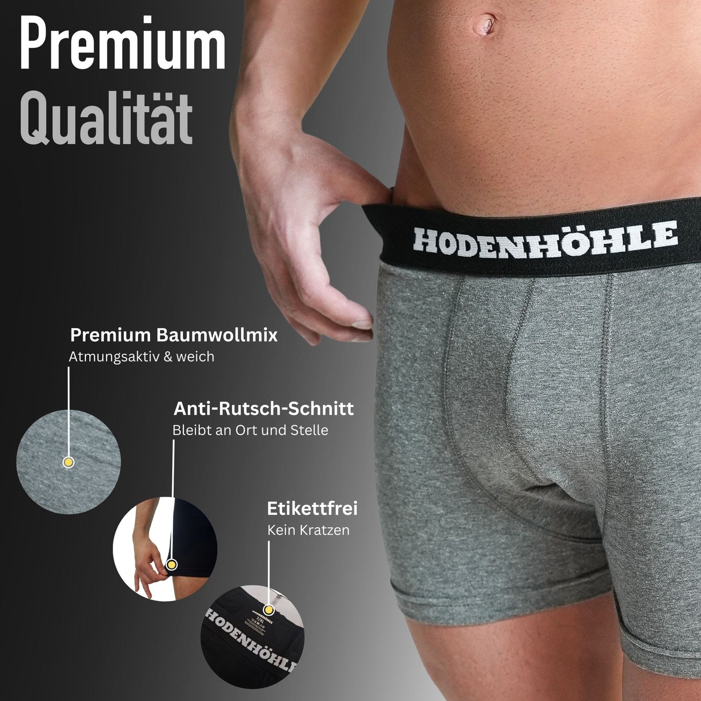 Retro Boxershorts – 3er/6er/9er Pack